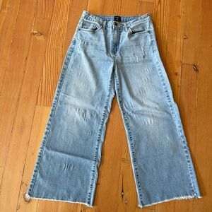 Just Black Jeans Wide Leg Size 27